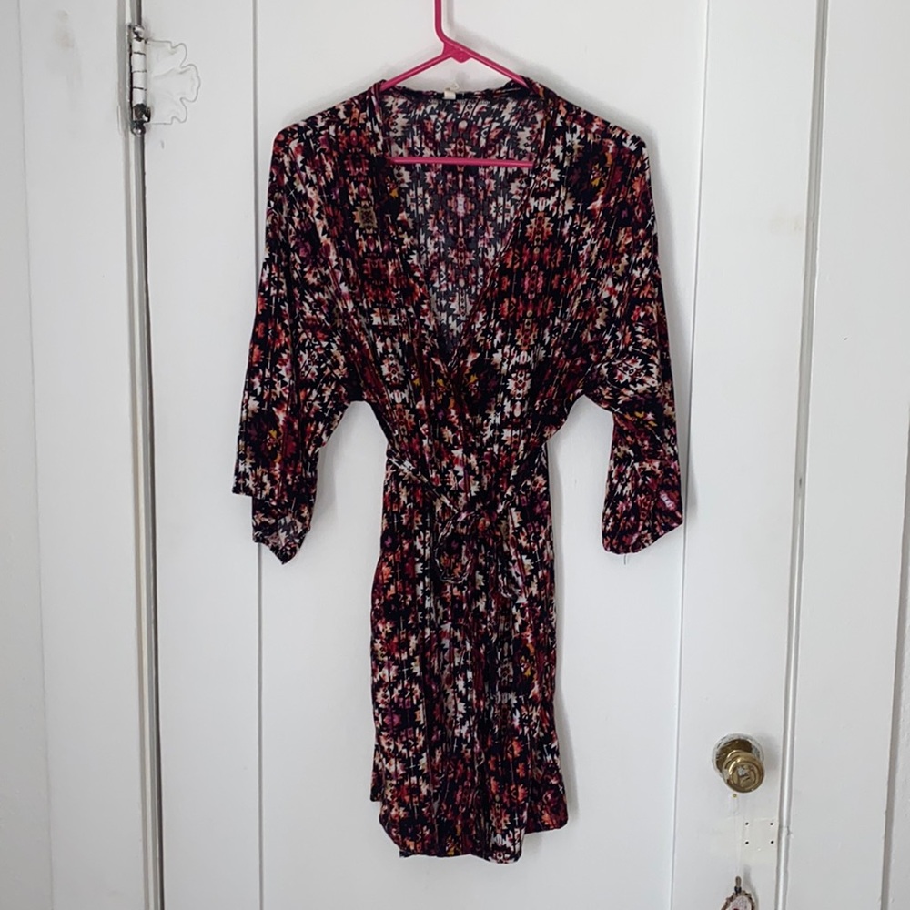Pink Blush Maternity Robe